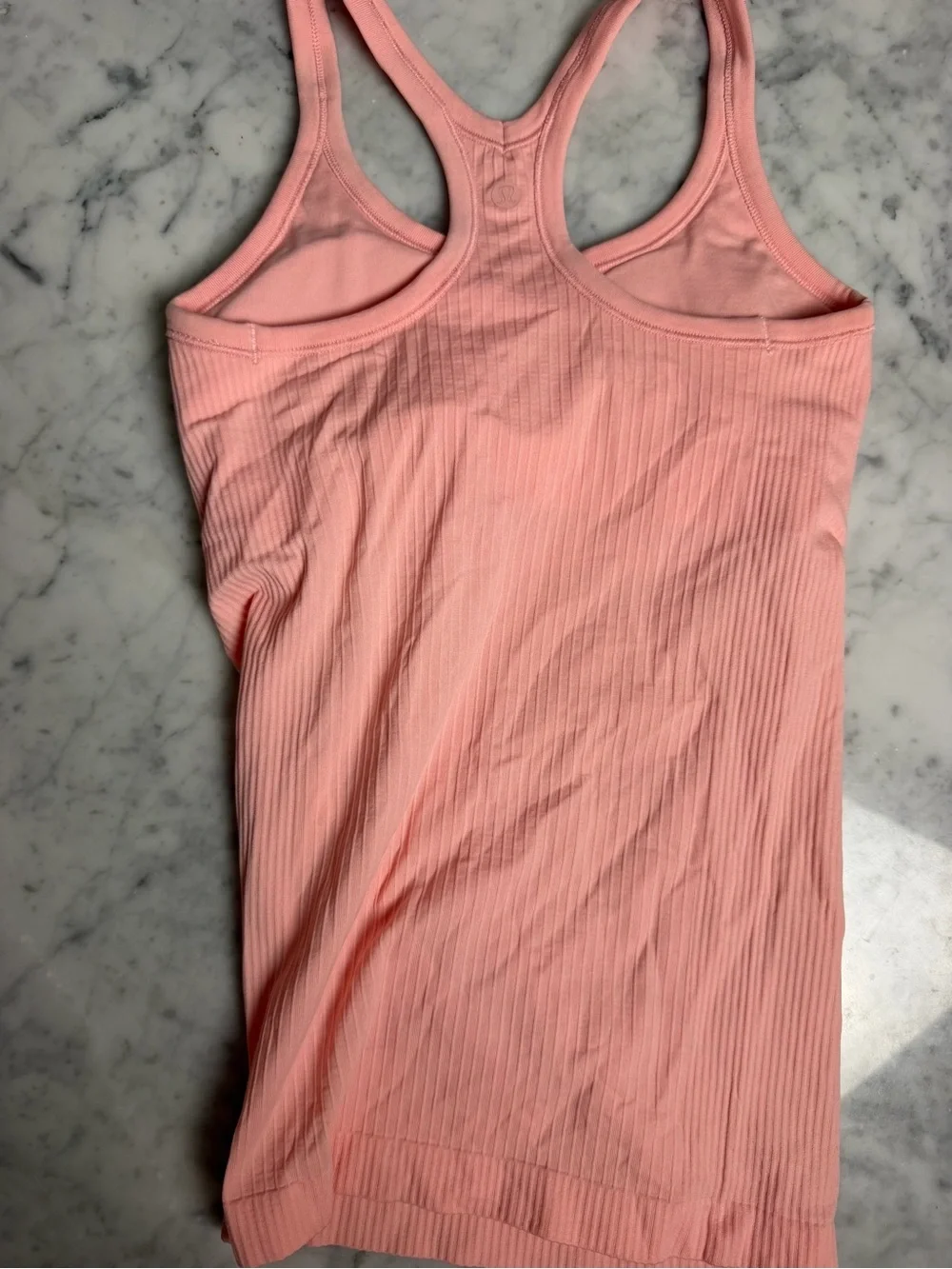 lululemon athletica Pink Ribbed Racerback